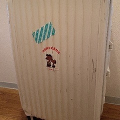 中古 ホワイト 真っ白 スーツケース