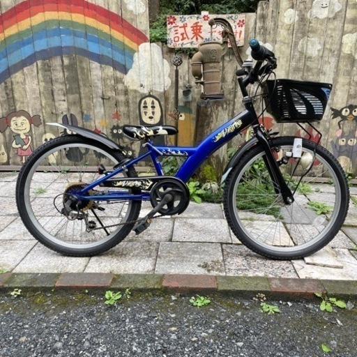 【2819】子供車　22インチ　前後タイヤ新品　11，600円（防犯・税込）