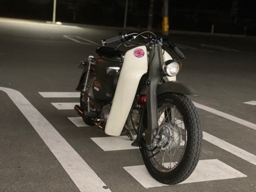 リトルカブ　原付　黄色ナンバー登録　カスタム