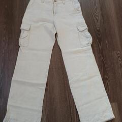 無印良品　麻100％　パンツ