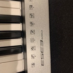 YAMAHA 電子　キーボード　PSR-E353の画像
