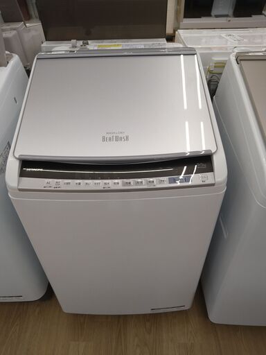 ★ジモティ割あり★★180日間長期保証★ 日立　ビートウォッシュ 乾燥付洗濯機　BW-DV90E 9/5kg 年式2019年製 動作確認／クリーニング済み KJ946