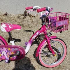 自転車 16インチ ミニーマウス