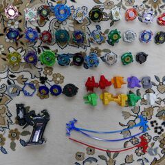 初代ベイブレード 中古品 セット済み本体29個 シューター10個