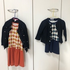 組曲　ワンピース　2点　姉妹コーデの画像