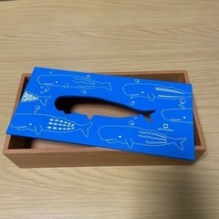 木製ティッシュケース