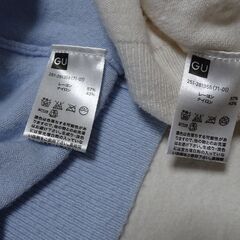 レディース　セーター・二枚セット（S）の画像