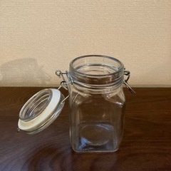 ガラス保存容器　キャニスター　パスタストッカーの画像