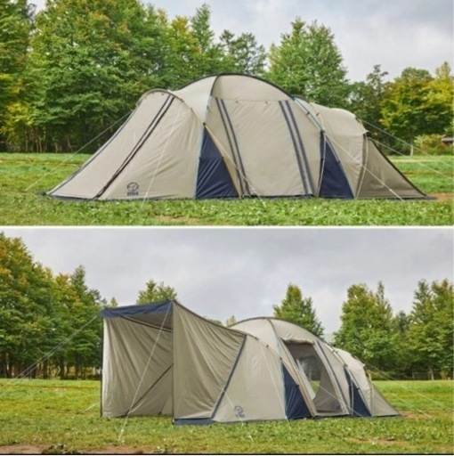 【インナーシート・グランドシート付き】ホールアース EARTH DURA W ROOM 2.0 WE2KDA08-83