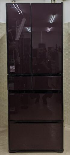 6ドアノンフロン冷凍冷蔵庫(日立/2018年製)
