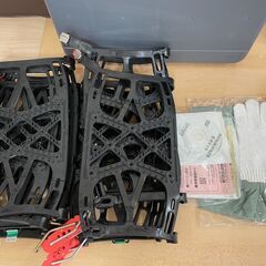 【1104】2点セット カーメイト 非金属チェーン バイアスロンアスリート BIATHLON ATHLETE BA10 タイヤチェーン 付属品あり 未使用の画像