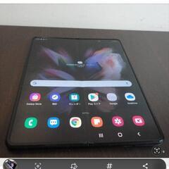 936) 2画面スマホ Samsung Galaxy Z Fold2 5G 256GB Unlocked Black SM-F9162の画像