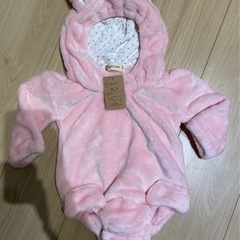 新品・未使用、タグ付き！うさぎ🐰ベビーロンパース