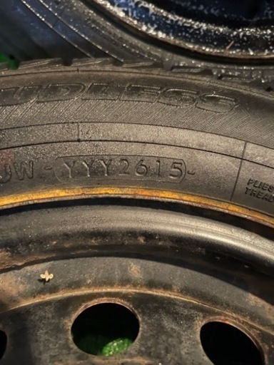 YOKOHAMA 165 70 14 スタッドレス　ホイール付き