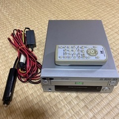 車載 DVDプレーヤー リモコン付き