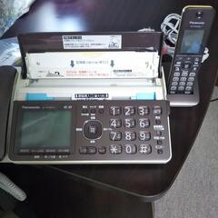 FAXつき家電話子機付