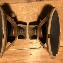 400Ω 3Wスピーカー２個　真空管OTL用　松下製の画像