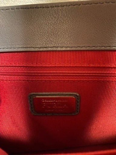 【定価約10万】FURLA グレー ワンショルダー バッグ【全国配送可】