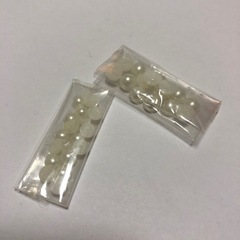 【あげます】デコパーツ パール調 半球 半円