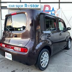 【売約済み】札幌発◆H21 日産 キューブ 15X-Vセレクション 切替4WD☆修復歴無し☆車検新規2年付き☆ワンオーナー☆サンルーフ☆純正SDナビ＆バックカメラ☆Bluetooth接続可☆オートライト☆夏冬タイヤ有☆充実装備！！！◆無料保証1年・走行無制限付◆試乗可能◆早い者勝ち！！の画像