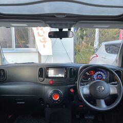 【売約済み】札幌発◆H21 日産 キューブ 15X-Vセレクション 切替4WD☆修復歴無し☆車検新規2年付き☆ワンオーナー☆サンルーフ☆純正SDナビ＆バックカメラ☆Bluetooth接続可☆オートライト☆夏冬タイヤ有☆充実装備！！！◆無料保証1年・走行無制限付◆試乗可能◆早い者勝ち！！の画像