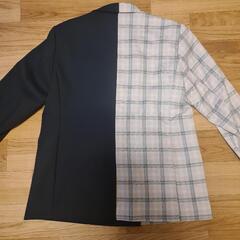 【未使用に近い、★NiziUコラボ★】H&M オーバーサイズテーラードジャケットSの画像