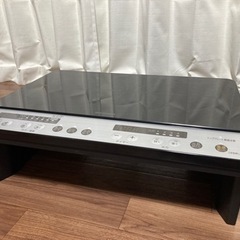 【お話中】IHクッキングヒーター　2口　脚付き