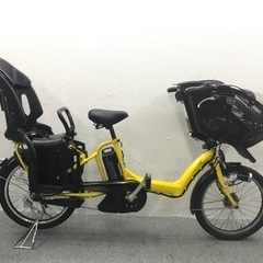 ブリヂストンアンジェリーノ  子供乗せ電動自転車　3人乗り対応　子供シート付きお買い得