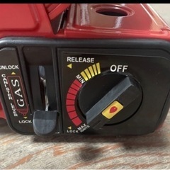 これはすごい！アウトドアにぴったり。調理が出来る暖房+カセットコンロの画像