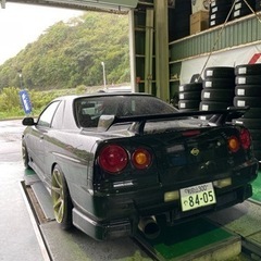 ER34 改　25GT-T クーペ　フルアルティアエアロの画像
