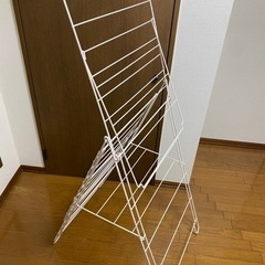IKEA FROST フロスト 物干しラック 室内/屋外用 ホワイトの画像