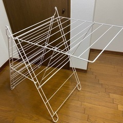 IKEA FROST フロスト 物干しラック 室内/屋外用 ホワイトの画像
