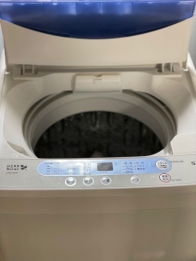 送料・設置込み　洗濯機　5kg ヤマダ　2017年