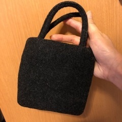 【お取引先決まりました　あげます　即日取引希望】未使用　小さな手さげバッグ　の画像