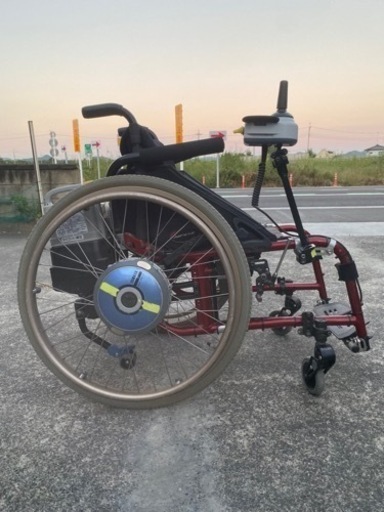 購入確定品です。電動車椅子　松永製作所製車イス+ヤマハJWアクティブ搭載