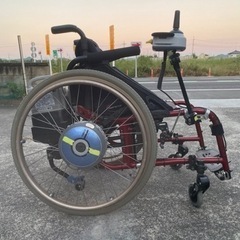 購入確定品です。電動車椅子　松永製作所製車イス+ヤマハJWアクティブ搭載
