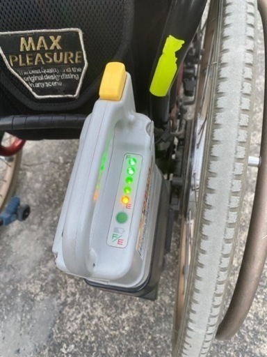購入確定品です。電動車椅子　松永製作所製車イス+ヤマハJWアクティブ搭載