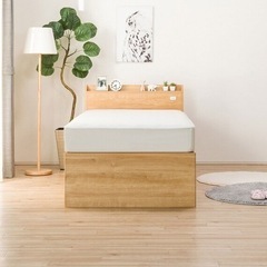 ニトリ　シングルベッドの画像