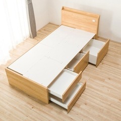 ニトリ　シングルベッドの画像