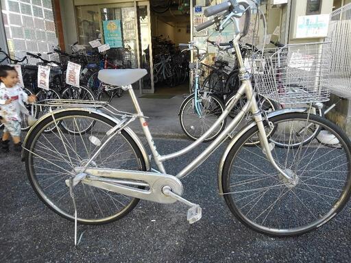 中古自転車２２５３　ブリヂストン SGD7WT　２７インチ　３段ギヤ　LEDオートライト