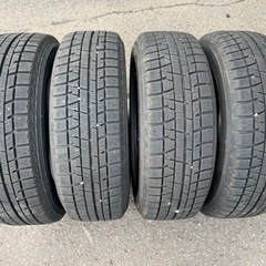 185/60R15 ヨコハマスタッドレス 8部山 4本セット 2...