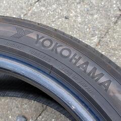 ■kj44■215/45R18  2021年製 ヨコハマタイヤ 日本製 タイヤ 2本セット kj44の画像