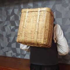 おしゃれ！【こんなものが欲しかった！】背負いカゴ　『背負子カゴ』の画像