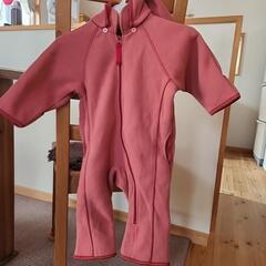 【洗濯済】ベビーキッズ　コート70～80 厚手【年内処分】