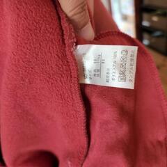 【洗濯済】ベビーキッズ　コート70～80 厚手【年内処分】の画像
