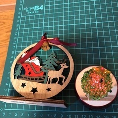 【お取引先決定　あげます 引越し処分直前】クリスマス小物の画像