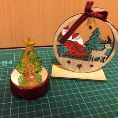 【お取引先決定　あげます 引越し処分直前】クリスマス小物の画像