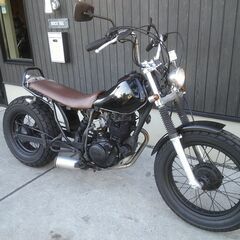 ★１６万円！！TW200　２JL　ロンスイカスタム！実働車★ヤマハ　ローダウン！TW200の画像