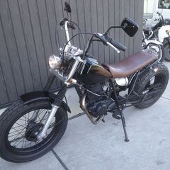 ★１６万円！！TW200　２JL　ロンスイカスタム！実働車★ヤマハ　ローダウン！TW200の画像