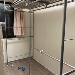 大型ハンガーラック無料
